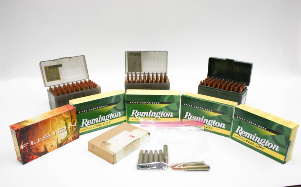 Appraisal: - SPRINGFIELD AMMUNITION rounds plus eight rounds of spent brass