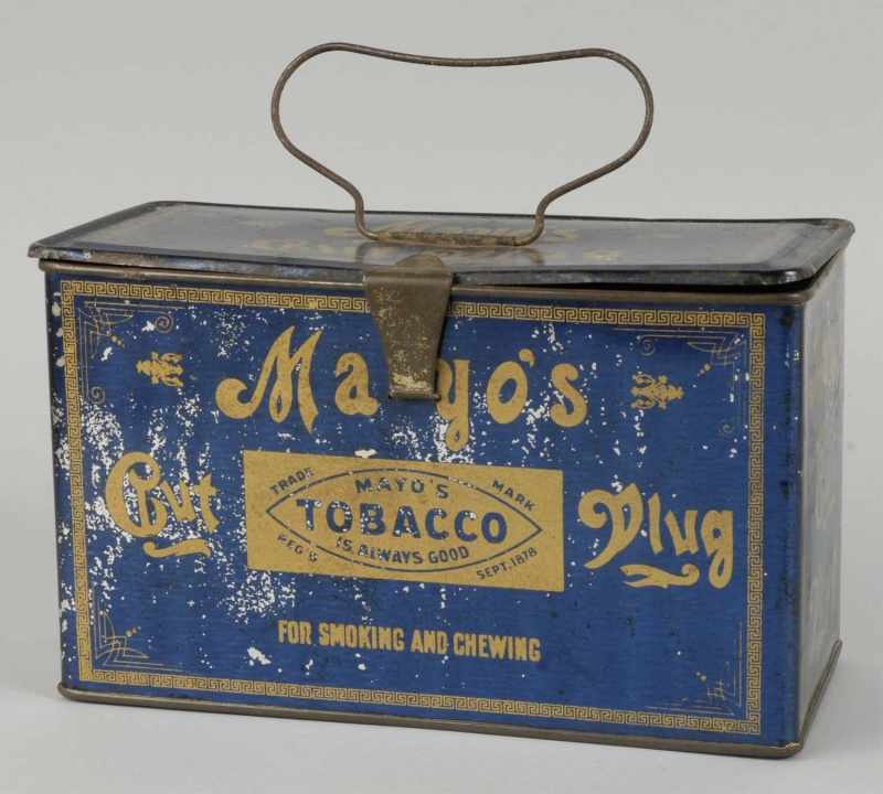 Appraisal: Mayo's Tobacco Plug Lunch Pail Description Top is very good