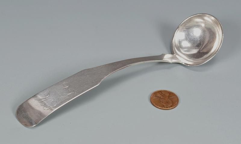 Appraisal: Riggs Paris KY Silver Gravy Ladle Paris Kentucky Coin Silver