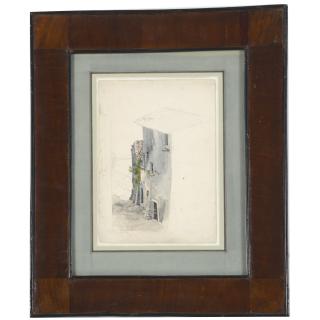 Appraisal: Friedrich Salathe watercolor painting Friedrich Salathe watercolor painting Friedrich Salathe