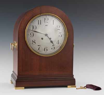 Appraisal: A Chelsea Large Shelf Clock ca Arch top wood case