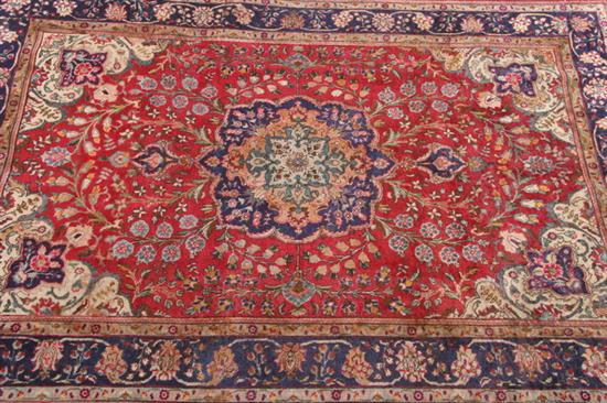 Appraisal: TABRIZ RUG - ft in x ft in