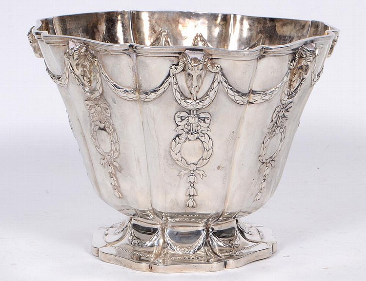 Appraisal: WILLIAM IV NEO-CLASSICAL SILVER BOWLLondon William Bateman II registered The