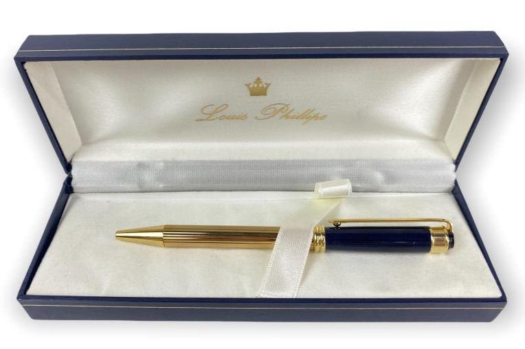 Appraisal: Kuwait News Agency Louis Phillipe Ballpoint PenIn Case Pen