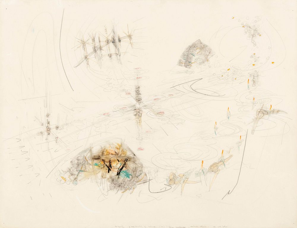 Appraisal: Roberto Matta Chilean - Accelerated Behavior Roberto Matta Chilean -