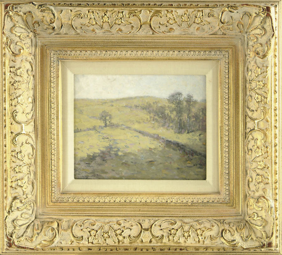 Appraisal: EDWARD LOYAL FIELD American NY - NEW YORK PASTURES Oil