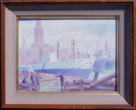 Appraisal: ABRAM A Joseph American th C New York City Shipyard