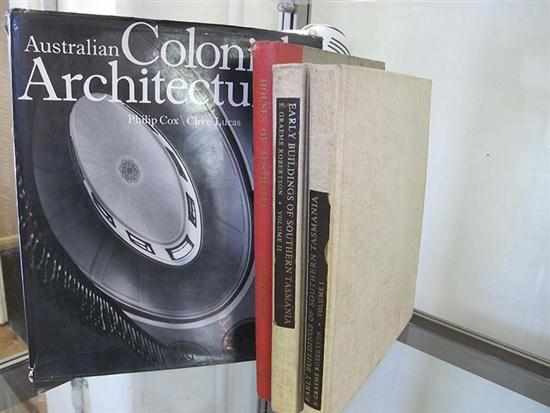 Appraisal: FOUR BOOKS CONCERNING AUSTRALIAN ARCHITECTURE INCL EARLY BUILDINGS OF SOUTHERN