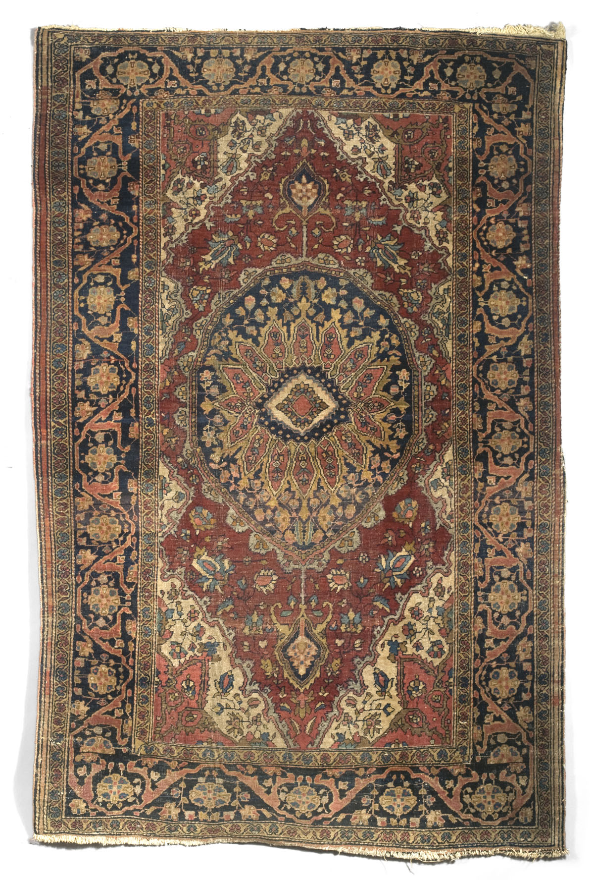 Appraisal: FEREGHAN SAROUK RUG NORTH PERSIA LATE NINETEENTH CENTURY The cream