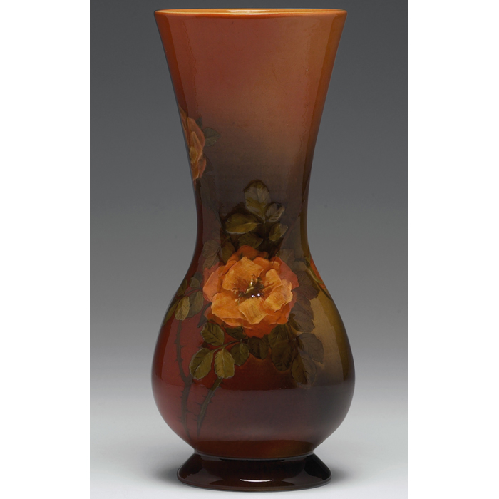 Appraisal: Good Rookwood vase in a fine Standard glaze with nicely