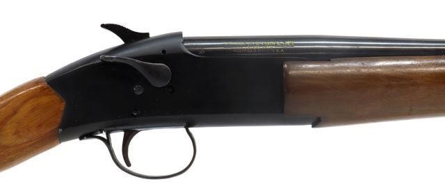 Appraisal: Springfield Model Shotgun single shot gauge and shells barrel hardwood