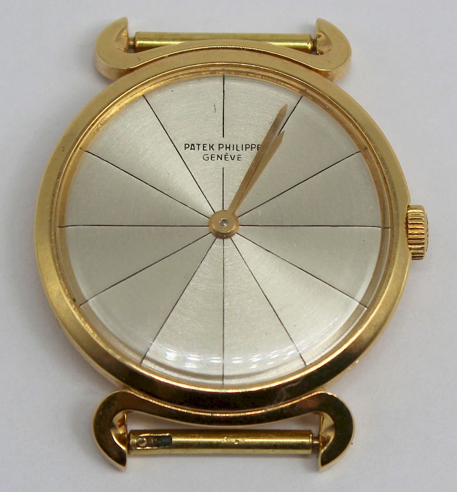 Appraisal: JEWELRY Vintage Patek Philippe kt Gold Watch Face Includes a