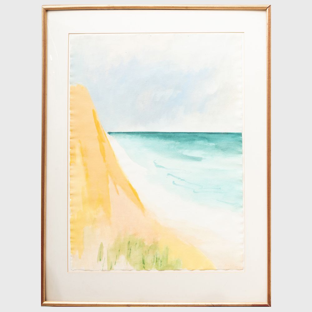 Appraisal: Herman Maril - The Dune Watercolor on paper signed 'Herman