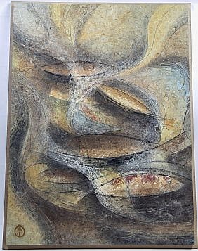 Appraisal: MASAYOSHI KASUGAI JAPANESE B Gift From The Sea Artist monogram