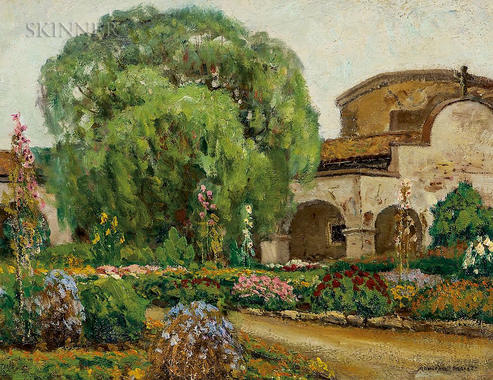 Appraisal: Arthur Hill Gilbert American - Capistrano Mission and Gardens Arthur