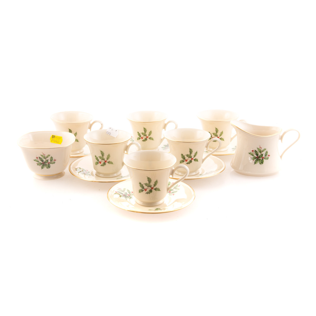 Appraisal: Lenox Special china tea and dessert service approx pieces and