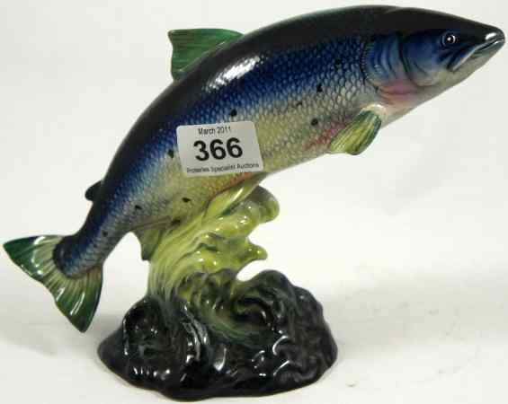 Appraisal: Beswick Atlantic Salmon Model