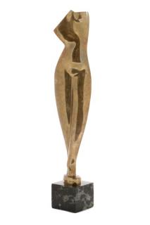 Appraisal: Alexander Archipenko Torso Gilt Bronze After Alexander Archipenko Ukrainian American