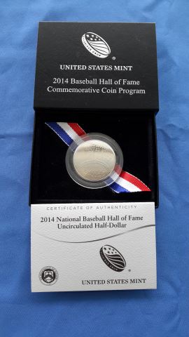 Appraisal: Unc Baseball Hall of Fame Half Dollar CoinTo Commemorate the