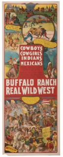 Appraisal: Buffalo Real Ranch Wild West Milwaukee and Chicago Riverside ca