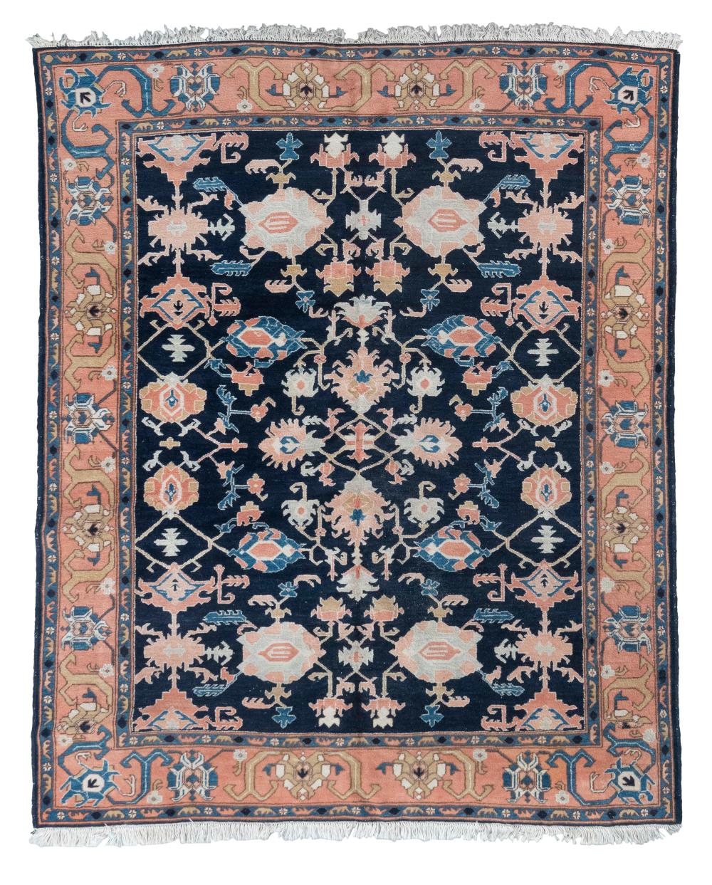 Appraisal: MAHAL DESIGN RUG X LATE TH CENTURYMAHAL DESIGN RUG '