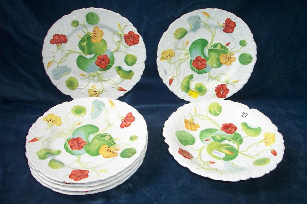 Appraisal: A collection of th century Minton dessert wares with relief