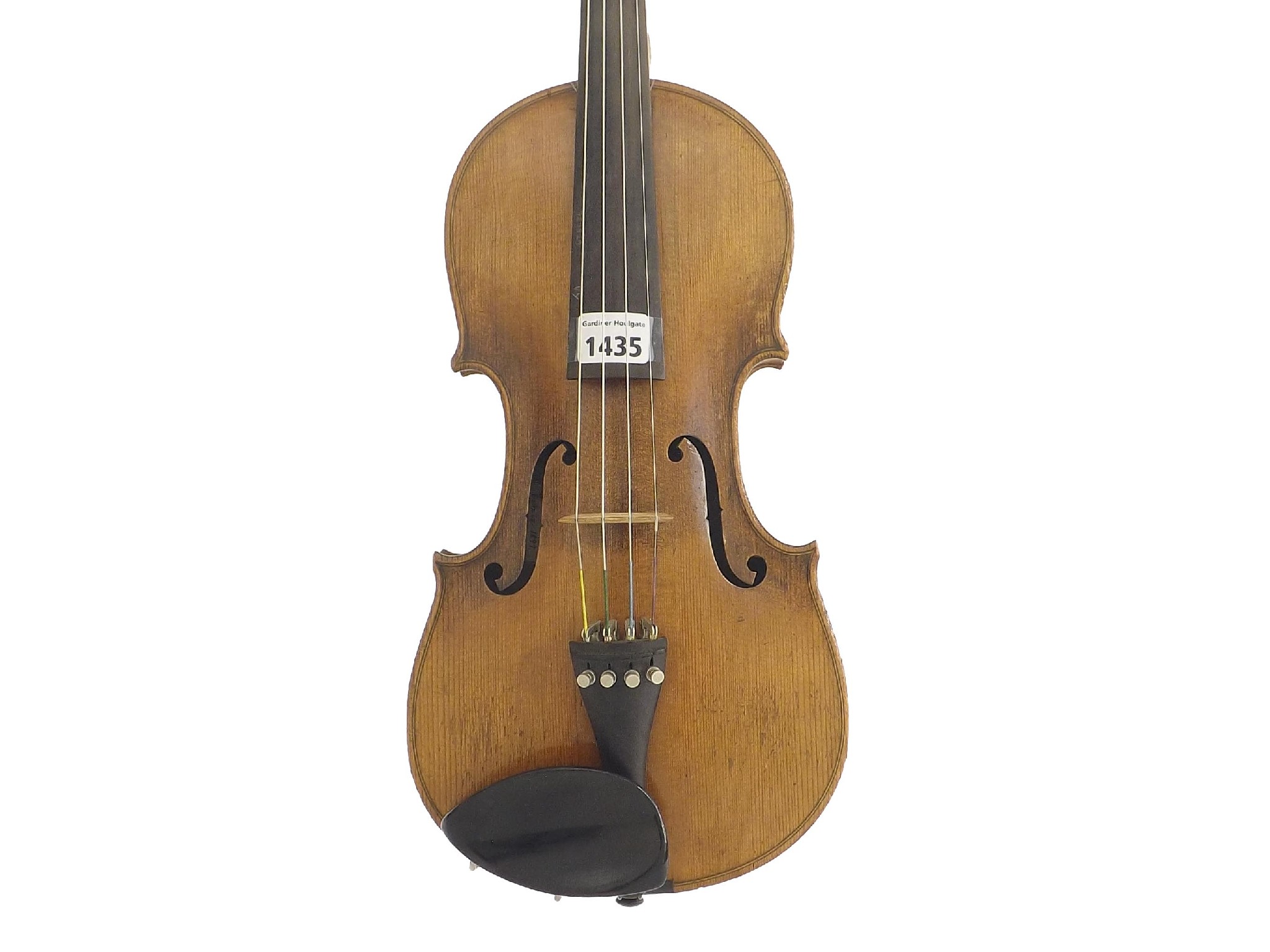 Appraisal: German violin labelled Franz Jaworski Danzig cm