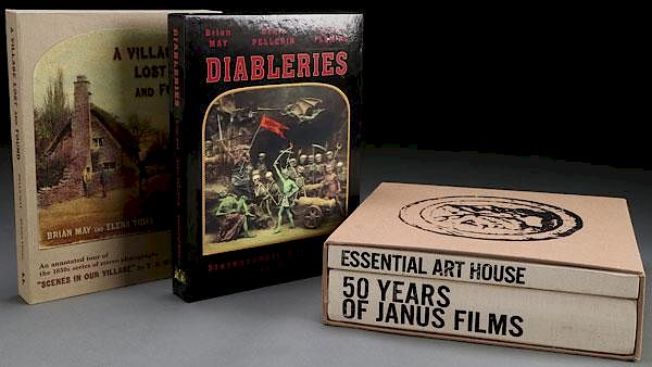 Appraisal: THREE BOOKS RELATING TO FILMS AND STEREO IMAGING THREE BOOKS