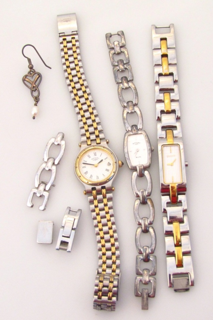 Appraisal: Various ladies fashion watches to include a Rotary wristwatch with