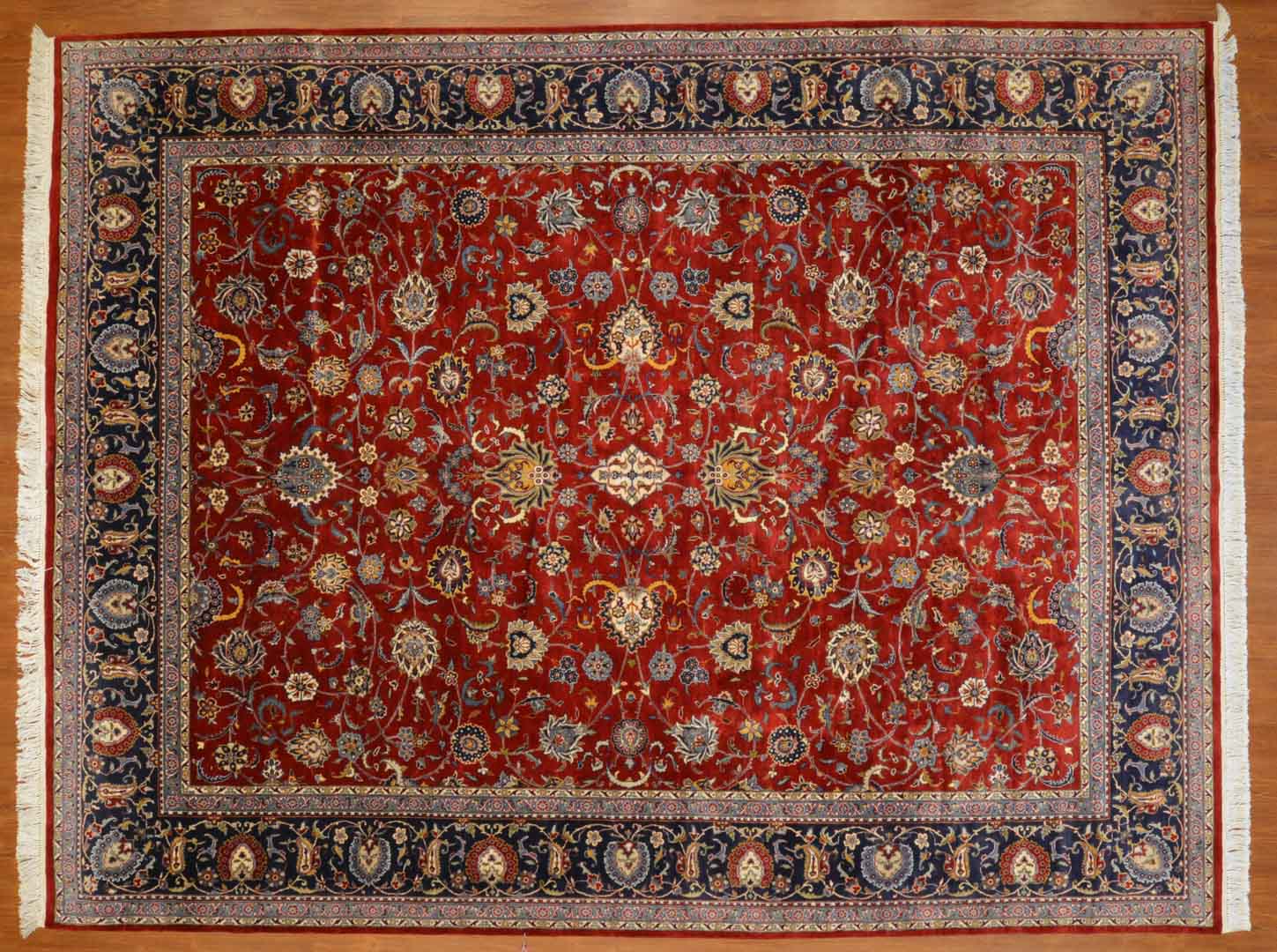 Appraisal: Fine Pak Persian carpet approx x Pakistan modern Condition Should