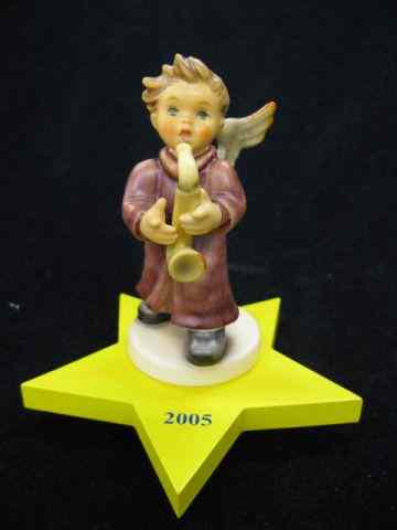 Appraisal: Hummel Figurine ''Spirited Saxophonist'' Goebel bee mark '' tall with