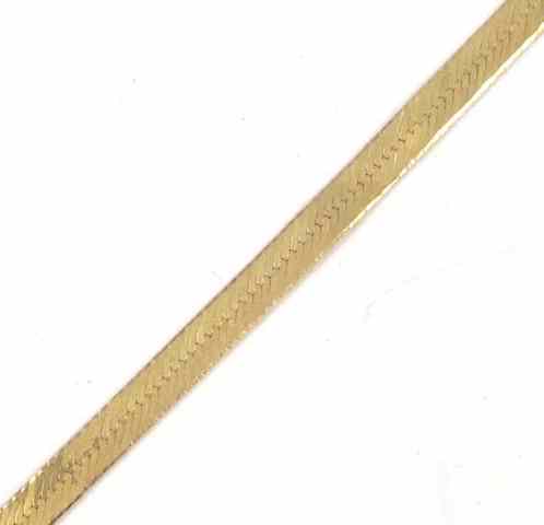 Appraisal: ITALIAN K GOLD NECK CHAIN Length '' Weight grams