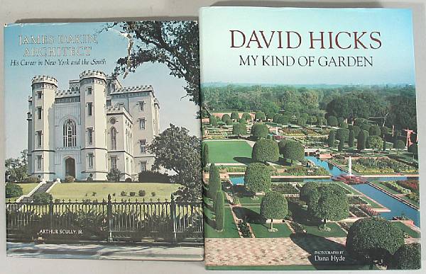 Appraisal: ARCHITECTURE GARDENS Approx oversized books chiefly on architecture and gardens