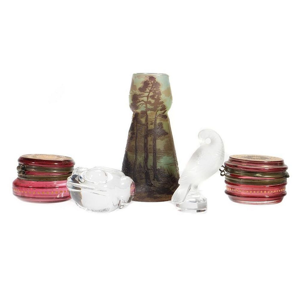 Appraisal: A Collection of Steuben and Art Glass Objects The lot