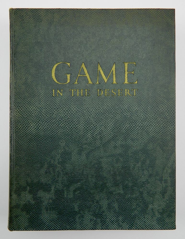 Appraisal: O'Connor- Game in the Desert O'Connor Jack ''Game in the