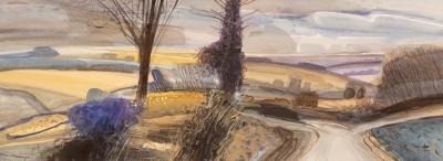 Appraisal: Malcolm Ashman b The Road to Wilmington near Bath monogrammed