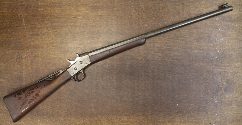 Appraisal: REMINGTON ROLLING BLOCK SINGLE SHOT RIFLE - caliber round to