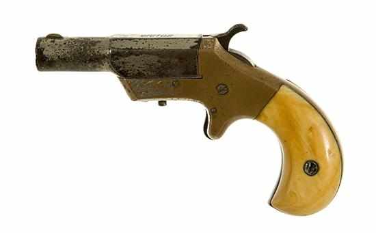 Appraisal: Marlin Victor Model derringer circa NVSN rimfire caliber single-shot swing-out