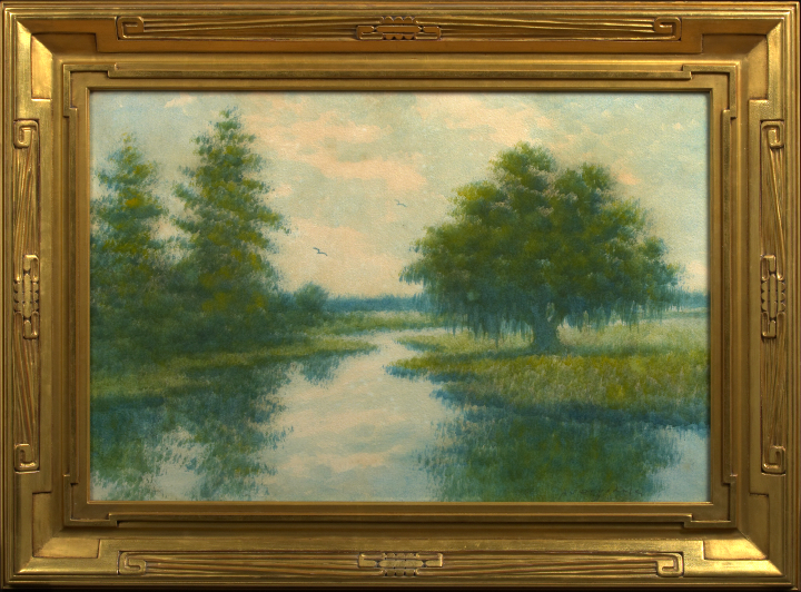 Appraisal: Alexander John Drysdale American New Orleans - Louisiana Bayou Scene