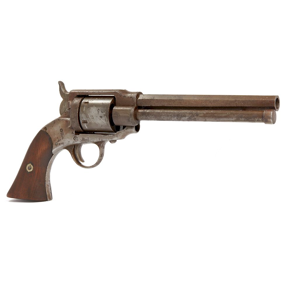 Appraisal: Rogers and Spencer Revolver Antique Rogers Spencer caliber revolver converted