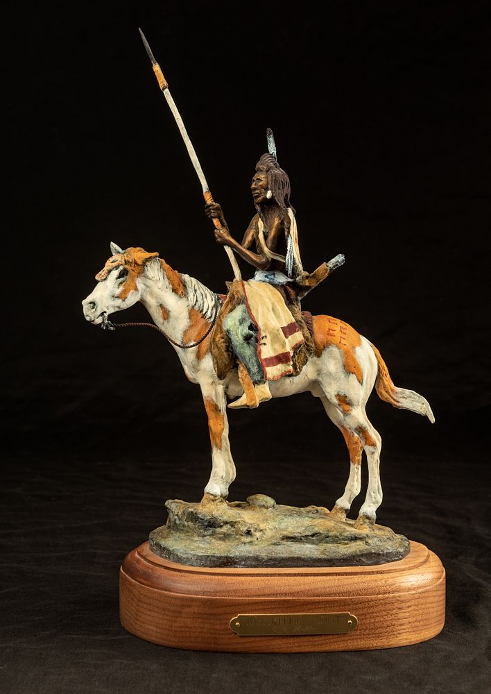 Appraisal: Earle E Heikka Blackfeet Scout Earle E Heikka - Blackfeet