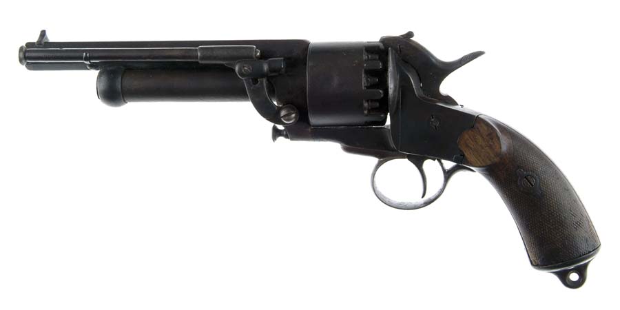 Appraisal: CONFEDERATE ND MODEL LeMAT TWO BBL PERCUSSION REVOLVER SN This