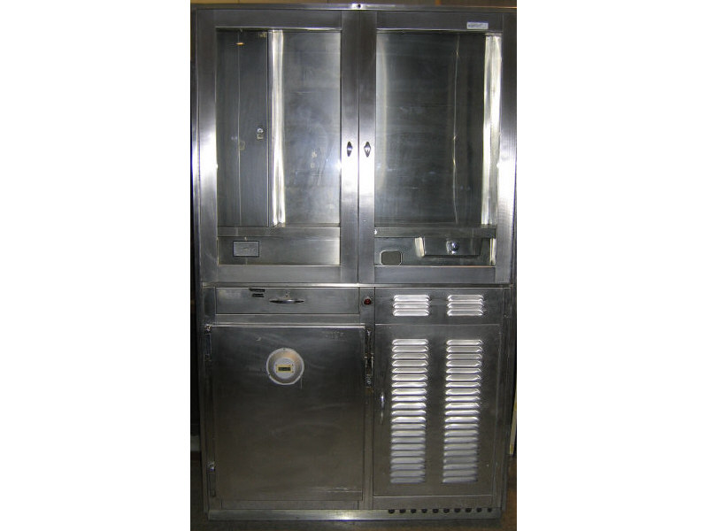 Appraisal: STAINLESS STEEL PHARMACY CABINET Medi-prep Medicine Station Market Forge Co