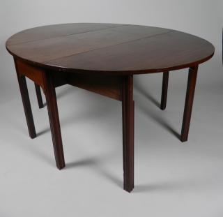 Appraisal: Late th c American Chippendale Dining Table Late th c