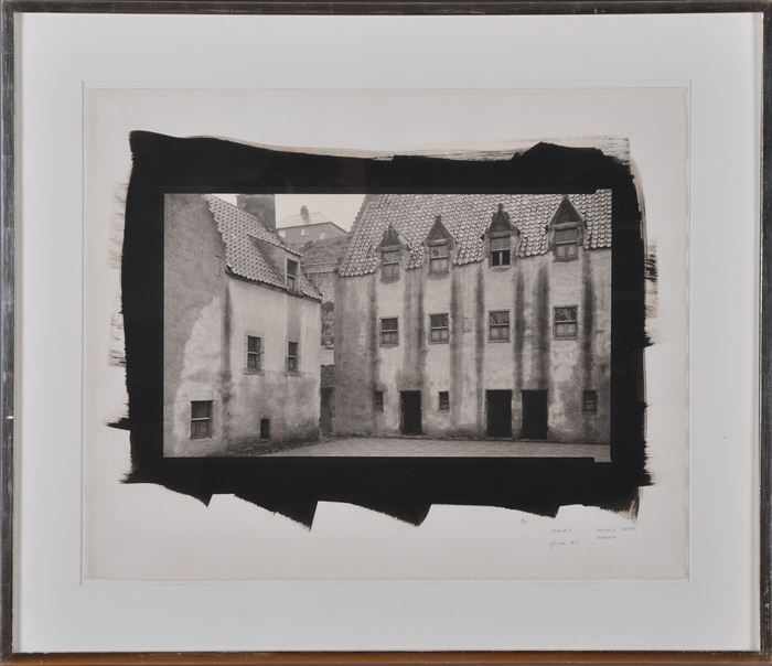 Appraisal: DICK ARENTZ b CULROSS CASTLE SCOTLAND Platinum palladium print x