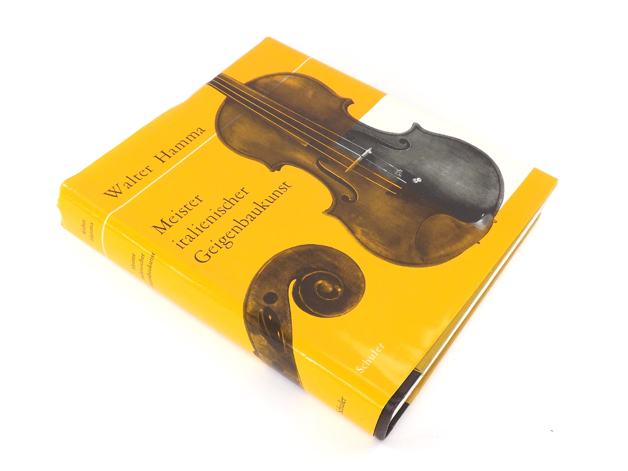 Appraisal: Walter Hamma - Italian Violin Makers English Italian edition published