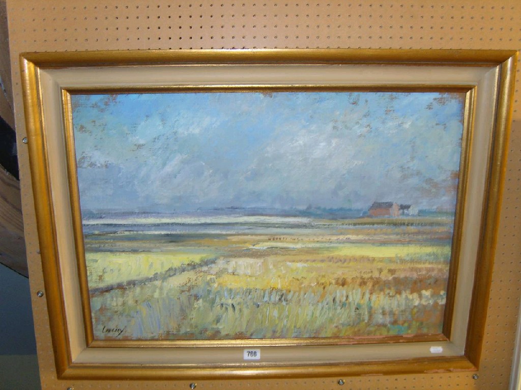 Appraisal: An oil painting on board by John Livesey showing a