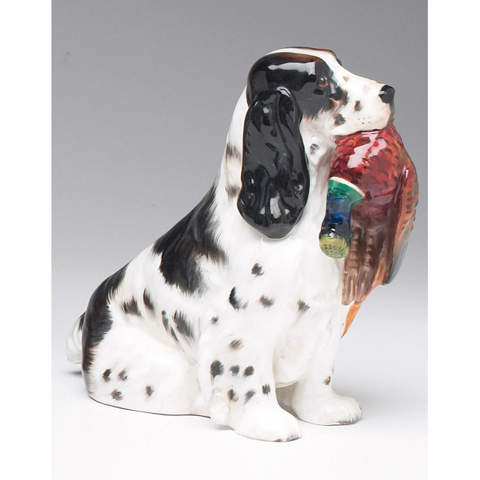 Appraisal: Royal Doulton figurine hunting dog w x h