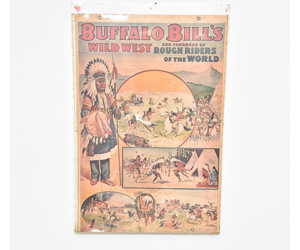 Appraisal: Poster - Buffalo Bill's Wild West Buffalo Bill's Wild West