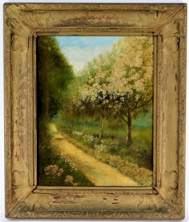 Appraisal: Ben Austrian Spring Blossoms Landscape Painting Ben Austrian Pennsylvania Florida